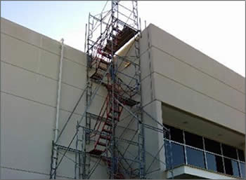 Houston TX Stair Tower Scaffolding