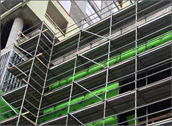 Houston TX Commercial Scaffolding